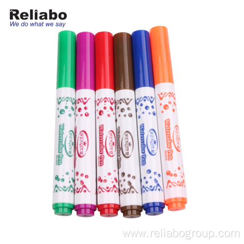 Kids Drawing Multi Color Watercolor Marker Pen